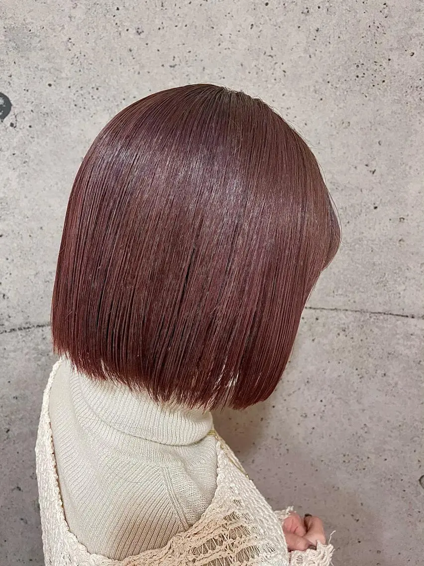 ショート カラー 🦋透明感 艶カラー Rie🦋のヘアスタイル