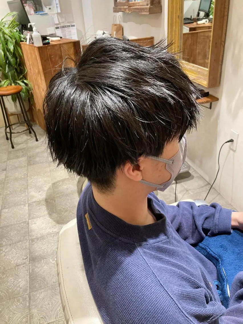 メンズ 大方 いくみのヘアスタイル