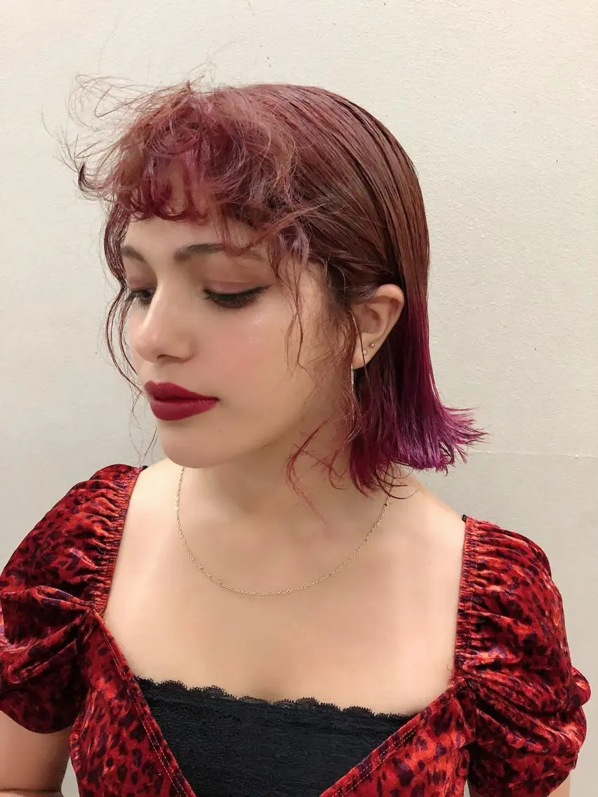 ショート 《インナーカラー》 YAMADAのヘアスタイル