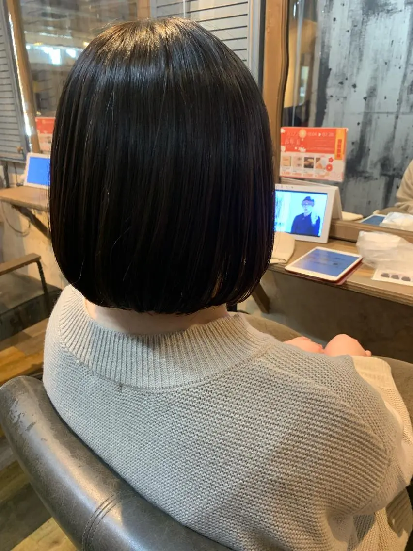 ミディアム repose日本橋 室町のヘアスタイル