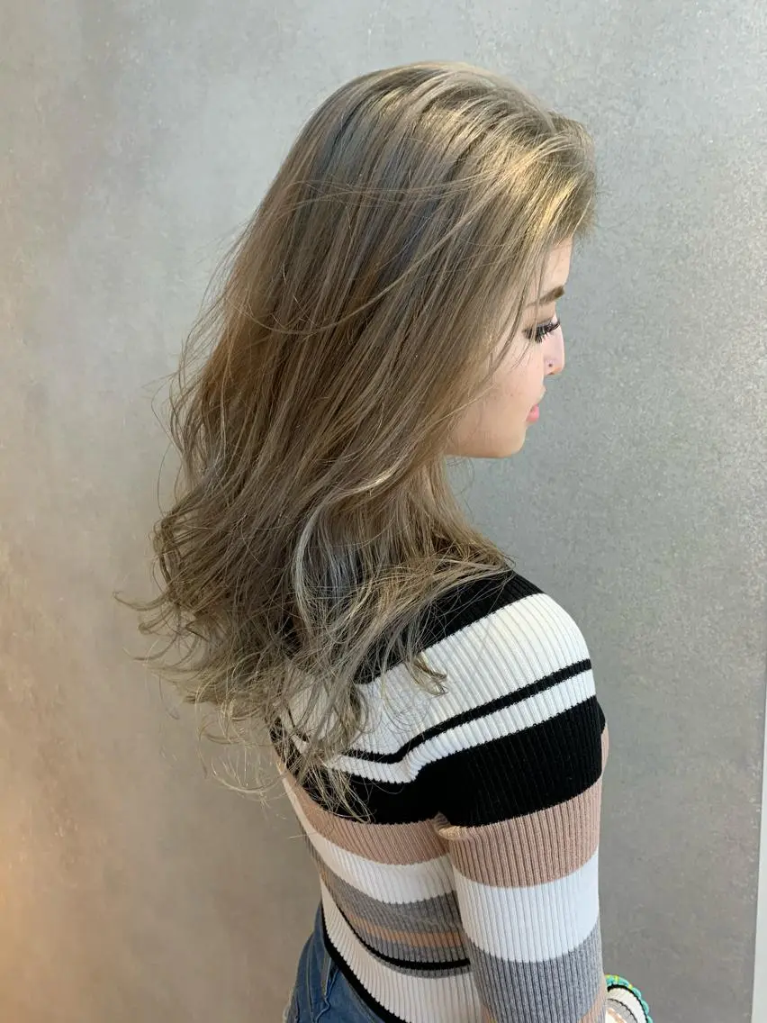 カラー ヘアカラー 【似合わせ提案】鈴木 舞のヘアスタイル