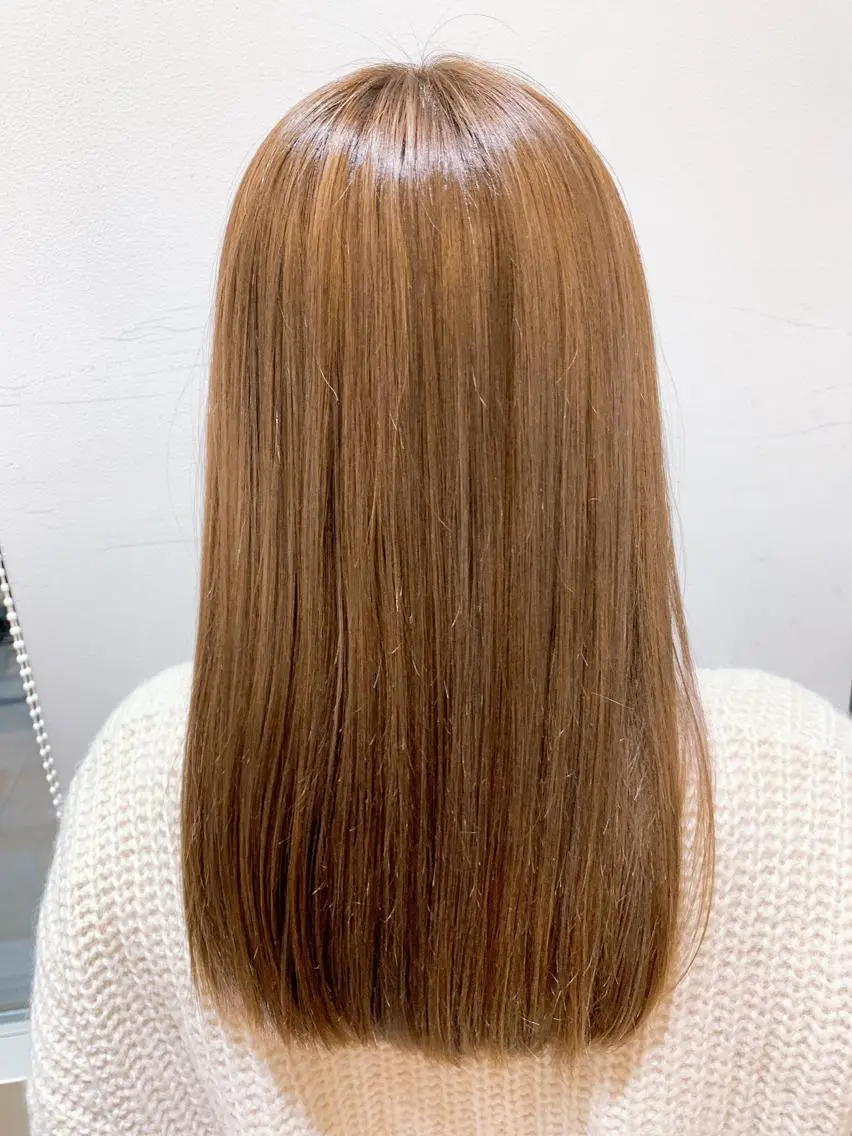 ロング カラー ブリーチ ハイライトカラー ハイライト ヘアカラー トリートメント 🦖鶴岡 香純🦖のヘアスタイル