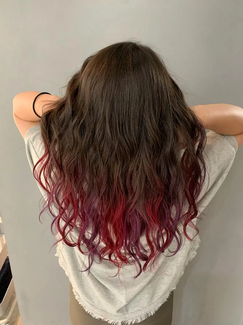 ロング カラー ヘアアレンジ ヘアカラー ハヤシカズキ/カラー ✂/メンズパーマのヘアスタイル
