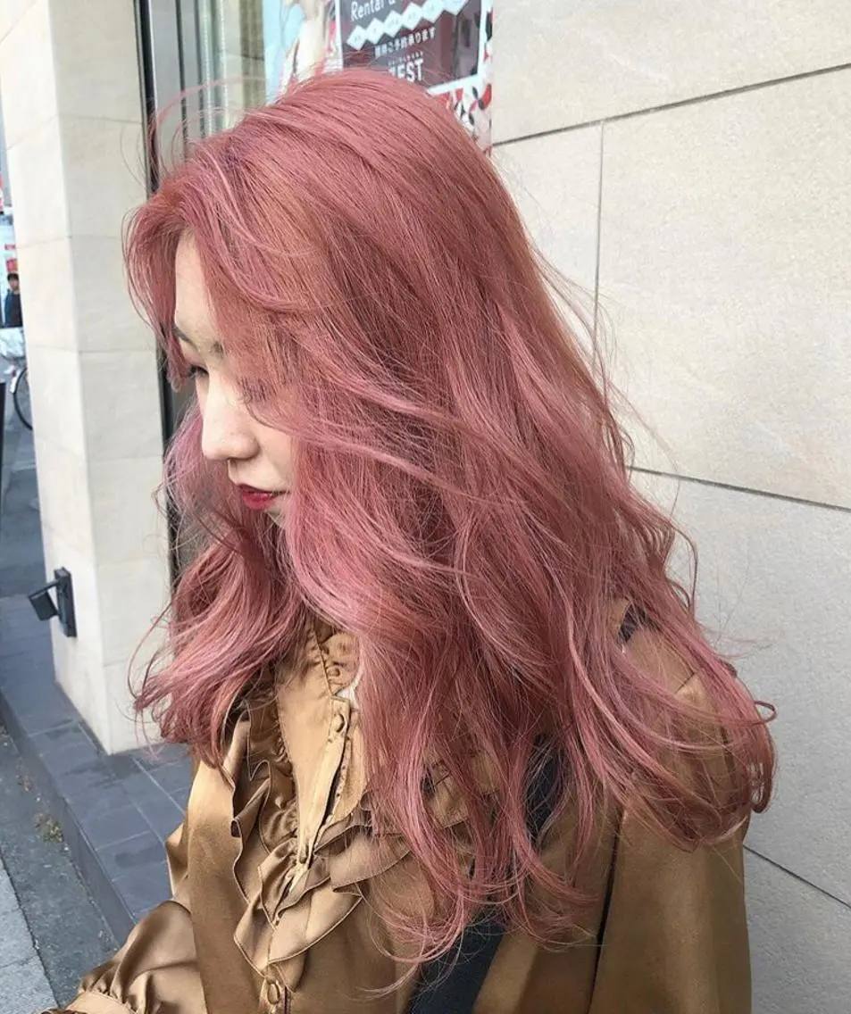 ロング カラー ヘアアレンジ TSUNA 🌙 Lim 五反田のマツエク・マツパデザイン
