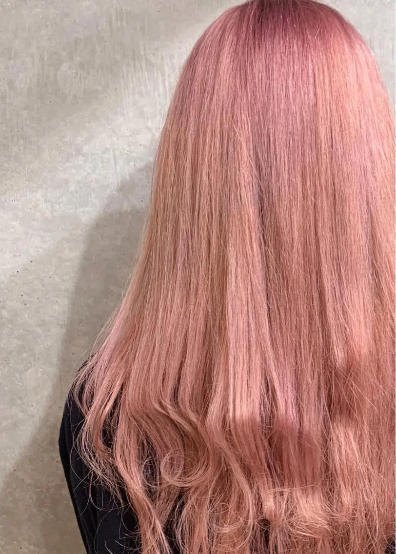 ロング もにか🌞原宿/渋谷 🌝ブリーチカラーのヘアスタイル