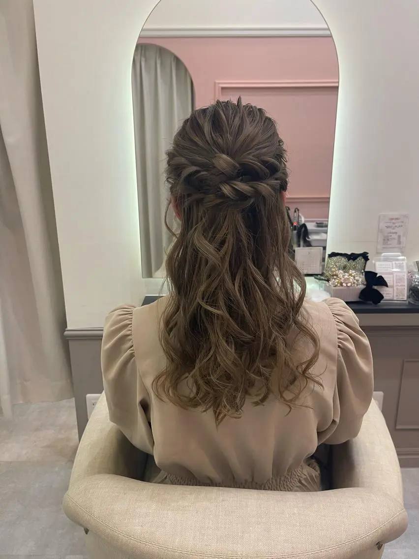 ヘアアレンジ ハーフアップ Lien Michiのその他イメージ