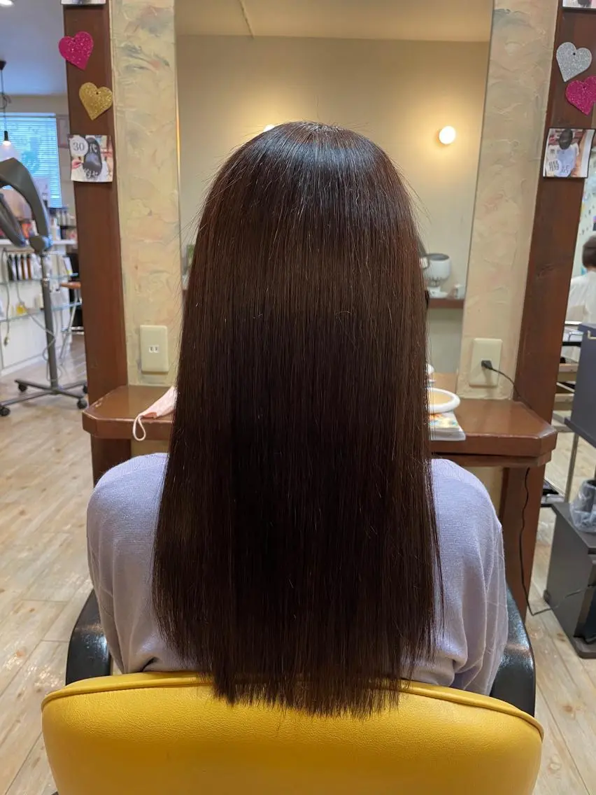 ロング ヘアカラー 渡辺 桃花のマツエク・マツパデザイン
