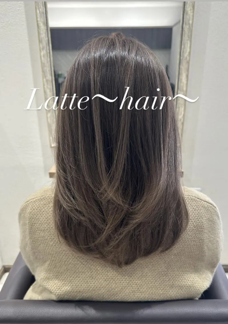 セミロング 瀬尾 由希菜のヘアスタイル