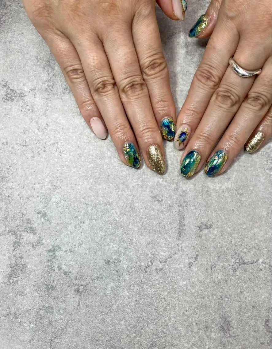 ネイル ニュアンスネイル ハンドネイル ハンドケア FASTNAIL PLUS 新宿店のネイルデザイン