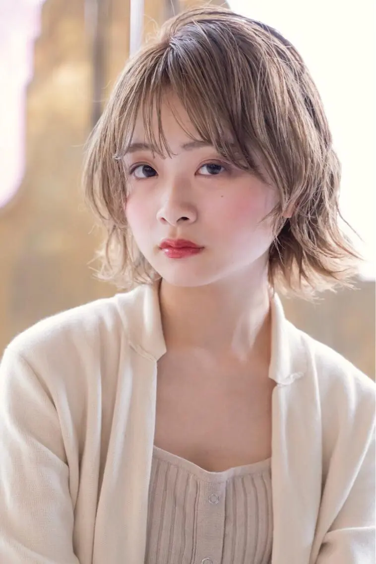 ミディアム カラー 💘透明感カラー💘 沖本 将宏のヘアスタイル