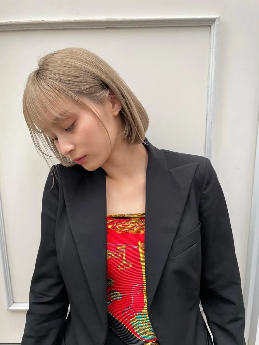 ショート ボブ ショートヘア 齋藤 尋真のヘアスタイル