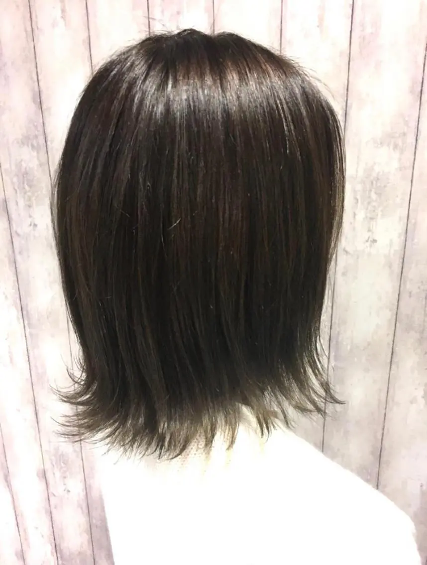 ミディアム カット ヘアカラー トリートメント 🐈⬛Namie 🐈⬛のヘアスタイル