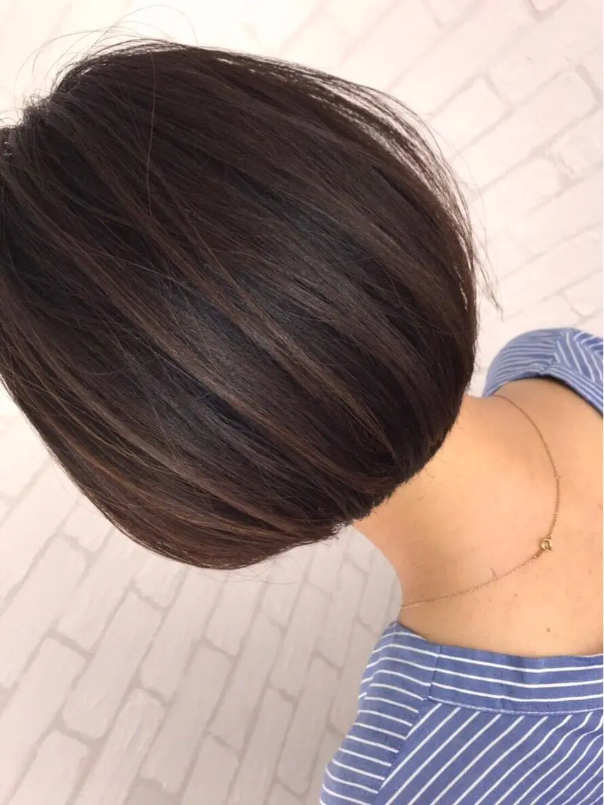 ショート パーマ カット 縮毛矯正 トリートメント エクステ/プルエク/ rita/フルヤマのヘアスタイル