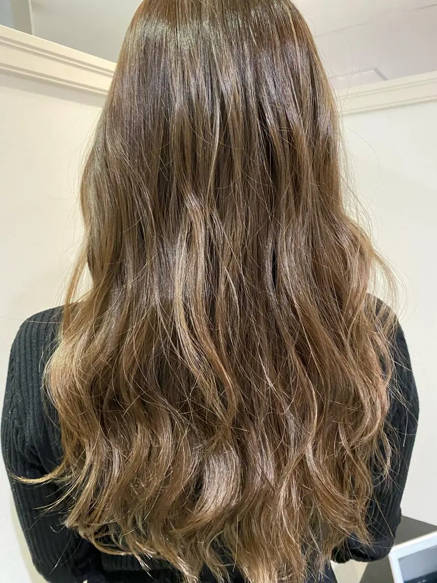 ロング カラー ベージュカラー 透明感カラー ✨髪質改善特化✨ Grand Linkのヘアスタイル