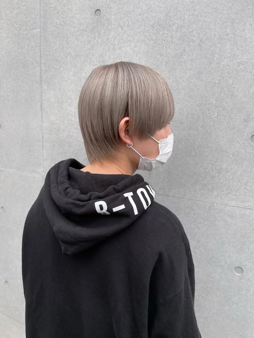 ショート カラー メンズ あ あのヘアスタイル