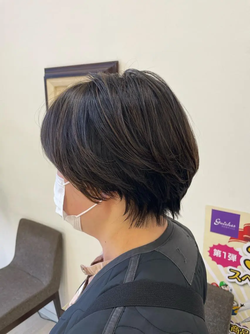 ショート ショートヘア 宮地 晋乃介のヘアスタイル