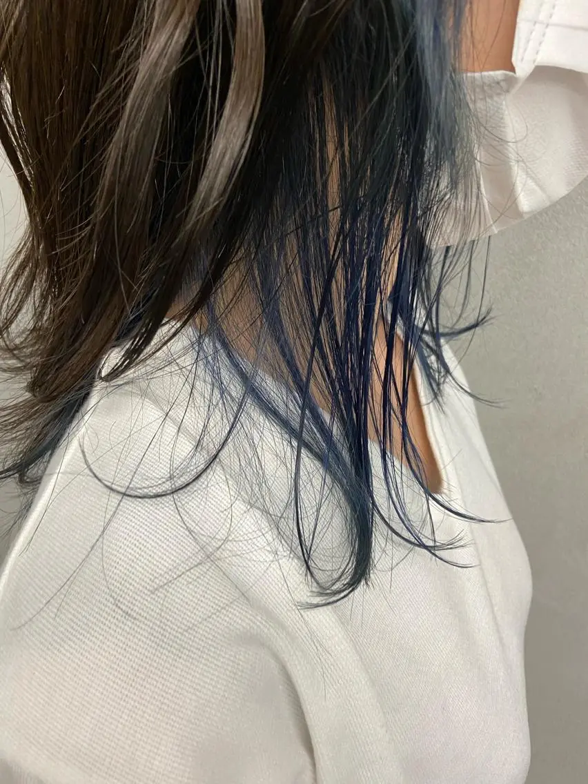 ミディアム カラー メンズ/ダブルカラー /パーマ/来栖慧💈のヘアスタイル