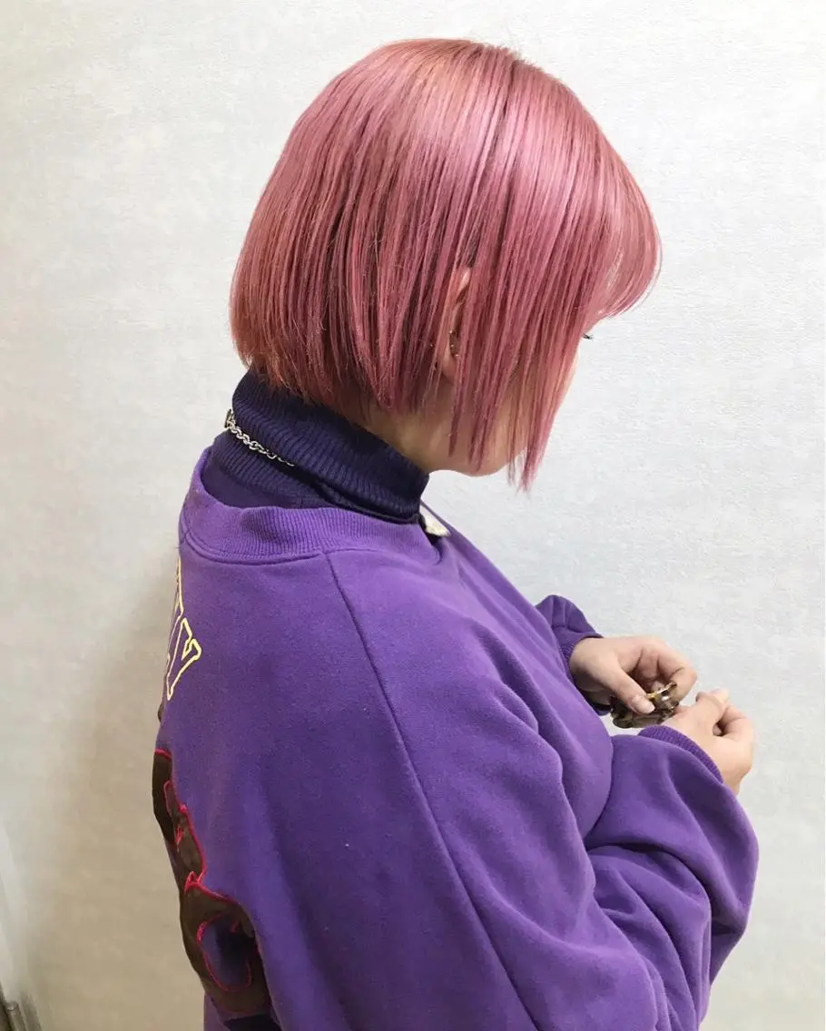 ショート カラー 🧡色落ちまで2度 楽しめる🧡ヨシキのヘアスタイル