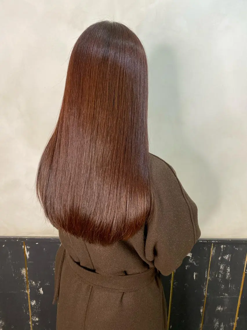 ロング ヘアカラー トリートメント ヘッドスパ 綺麗な髪質にしたい方 限定🌈清水 祥のヘアスタイル