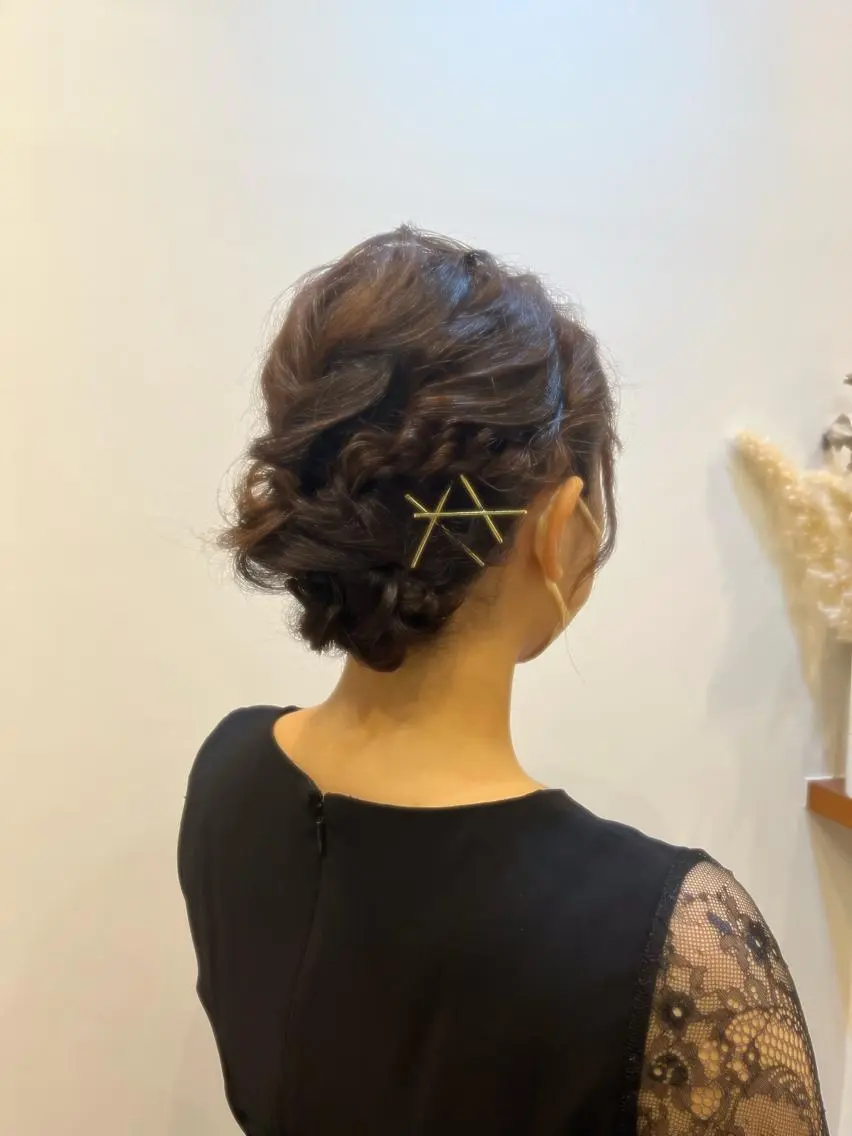 セミロング カラー パーマ ヘアアレンジ メンズ キッズ ネイル マツエク・マツパ アイブロウ HIROKO / 透明感暖色カラー🎀のヘアスタイル