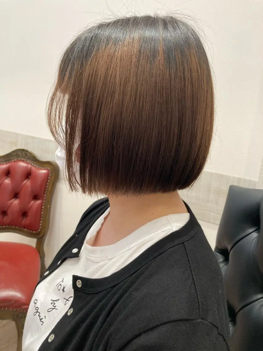 ショート 佐藤 睦月のヘアスタイル