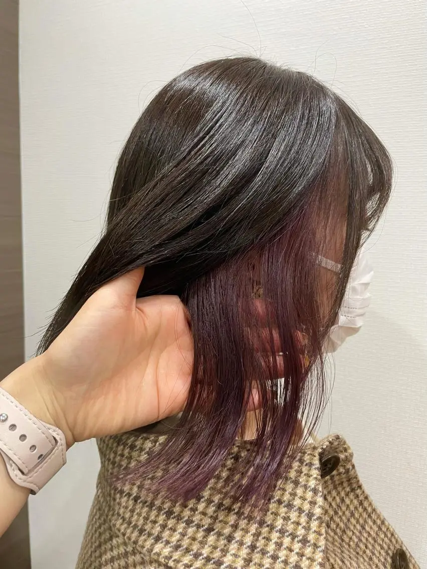ミディアム カラー ヘアカラー トリートメント 💐パーソナルカラー /市橋加菜💐のヘアスタイル