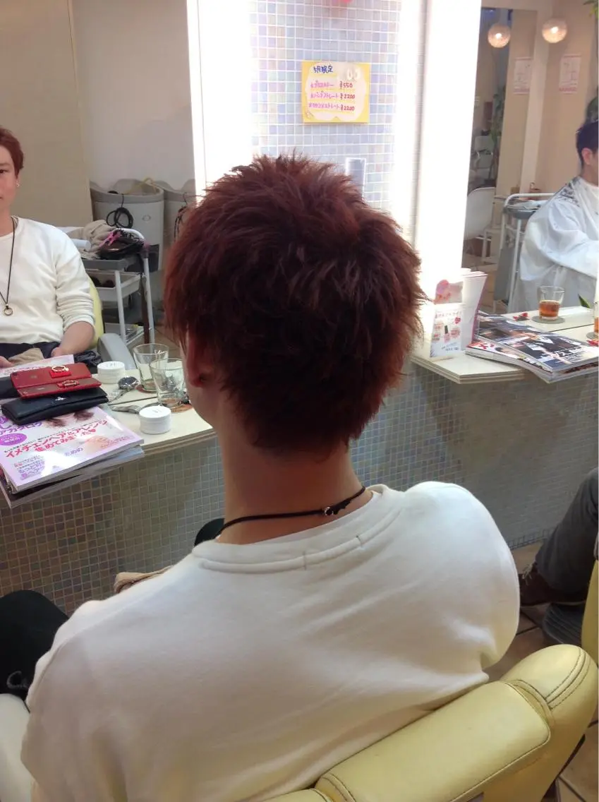 ショート カラー メンズ 高橋 聖羅のヘアスタイル