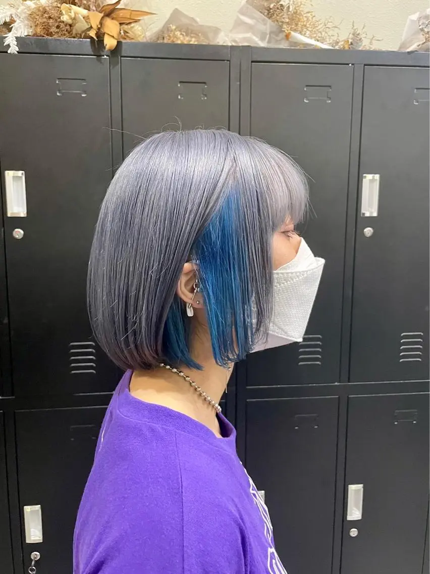 カラー アディクシーカラー バレイヤージュ ブリーチ ケアブリーチ ダブルカラー ヘアカラー 髪質改善 コレマツのヘアスタイル