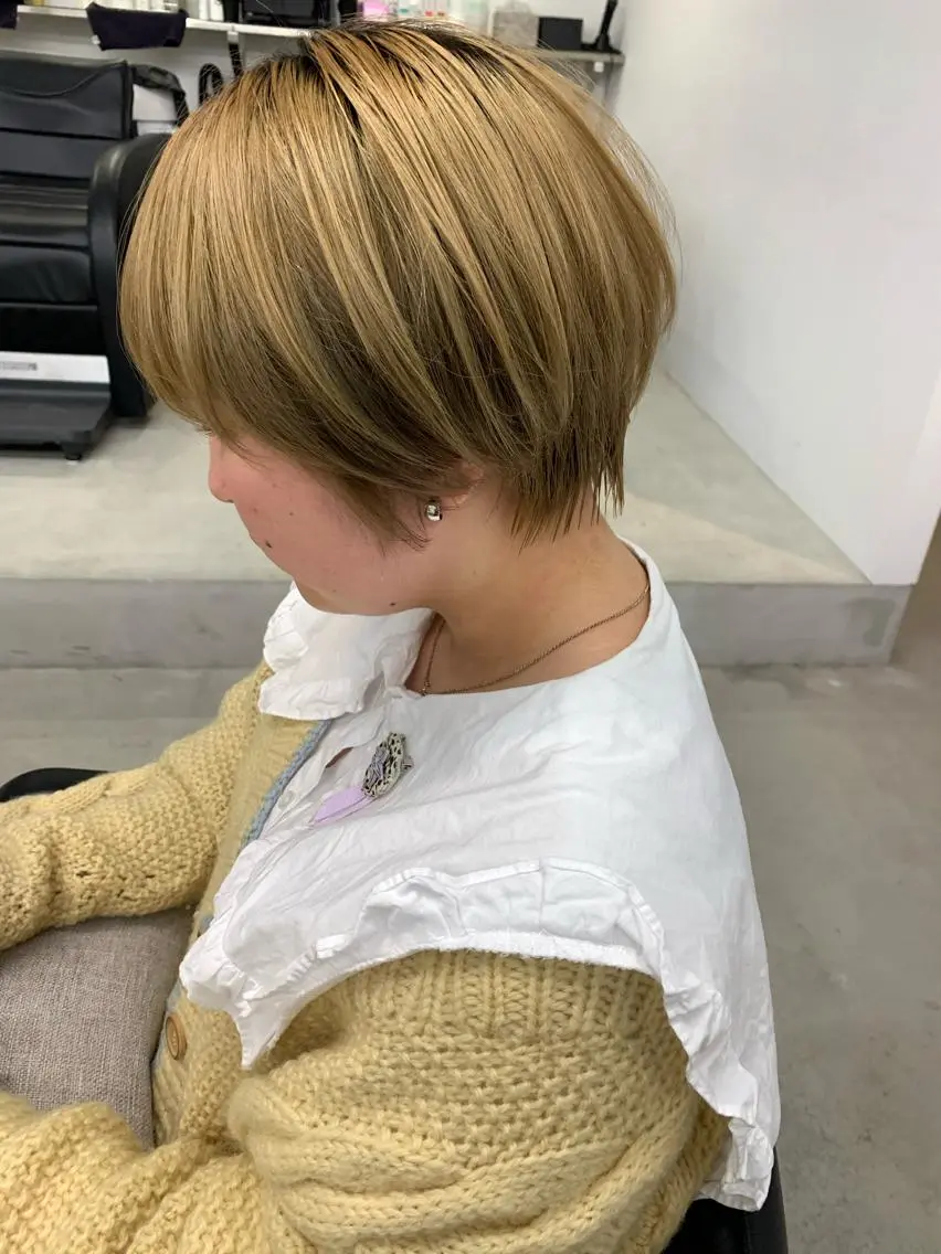 ショート leben serikaのヘアスタイル