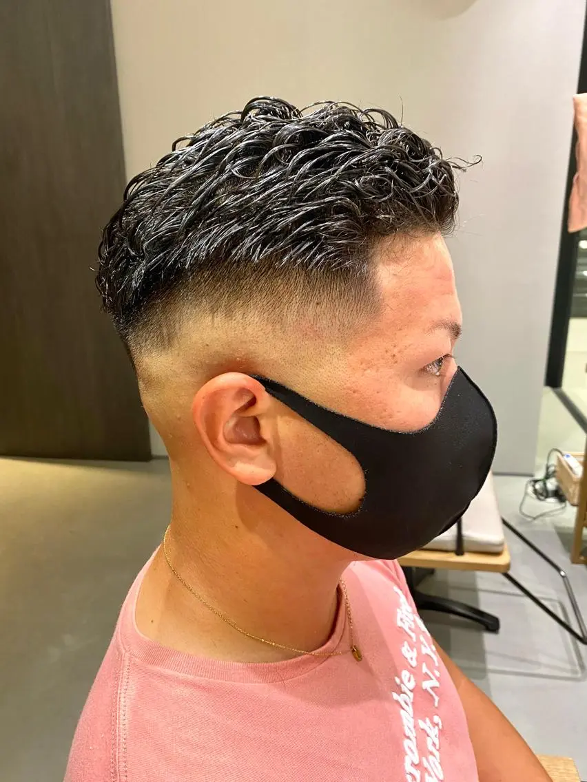 ショート メンズ unopulir 景山 凌のヘアスタイル
