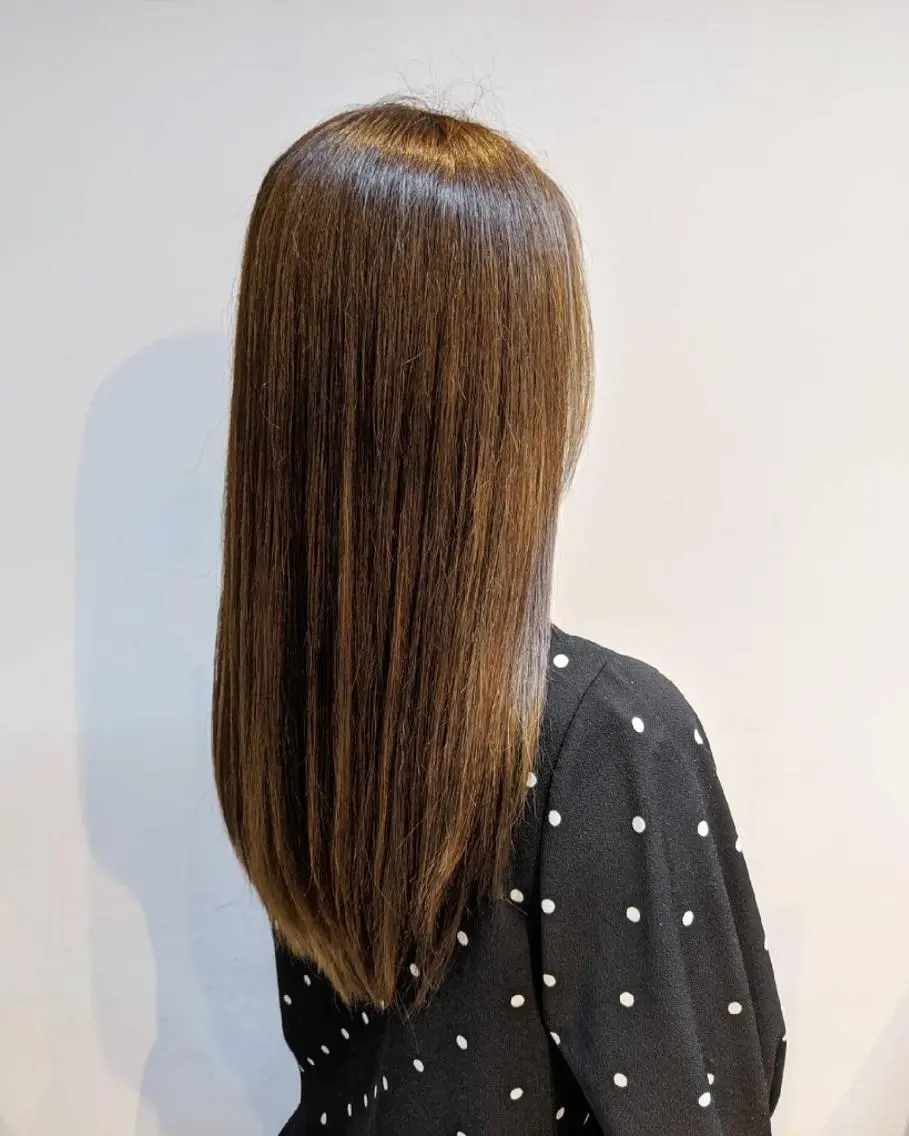 ロング 矢部 江里奈のヘアスタイル