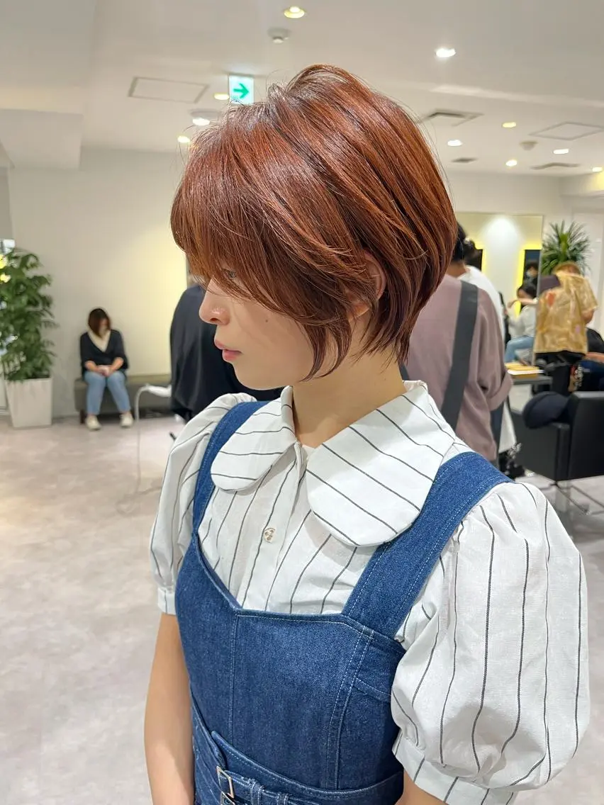 ショート カット 襟足でお悩みの方✂︎ くびれ職人ハシモトのヘアスタイル