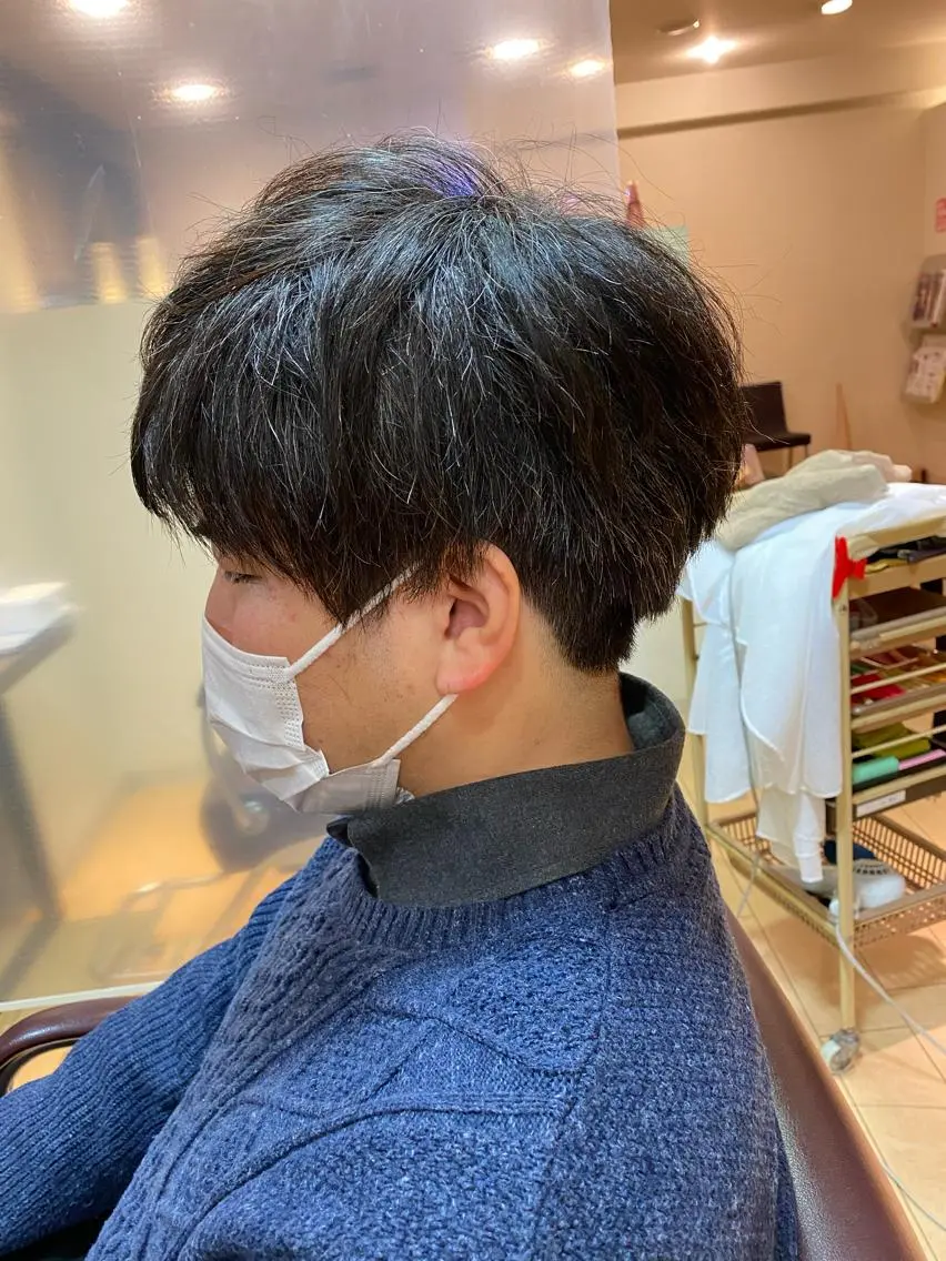 メンズ ツーブロック 刈り上げ 安藤 慎悟のヘアスタイル