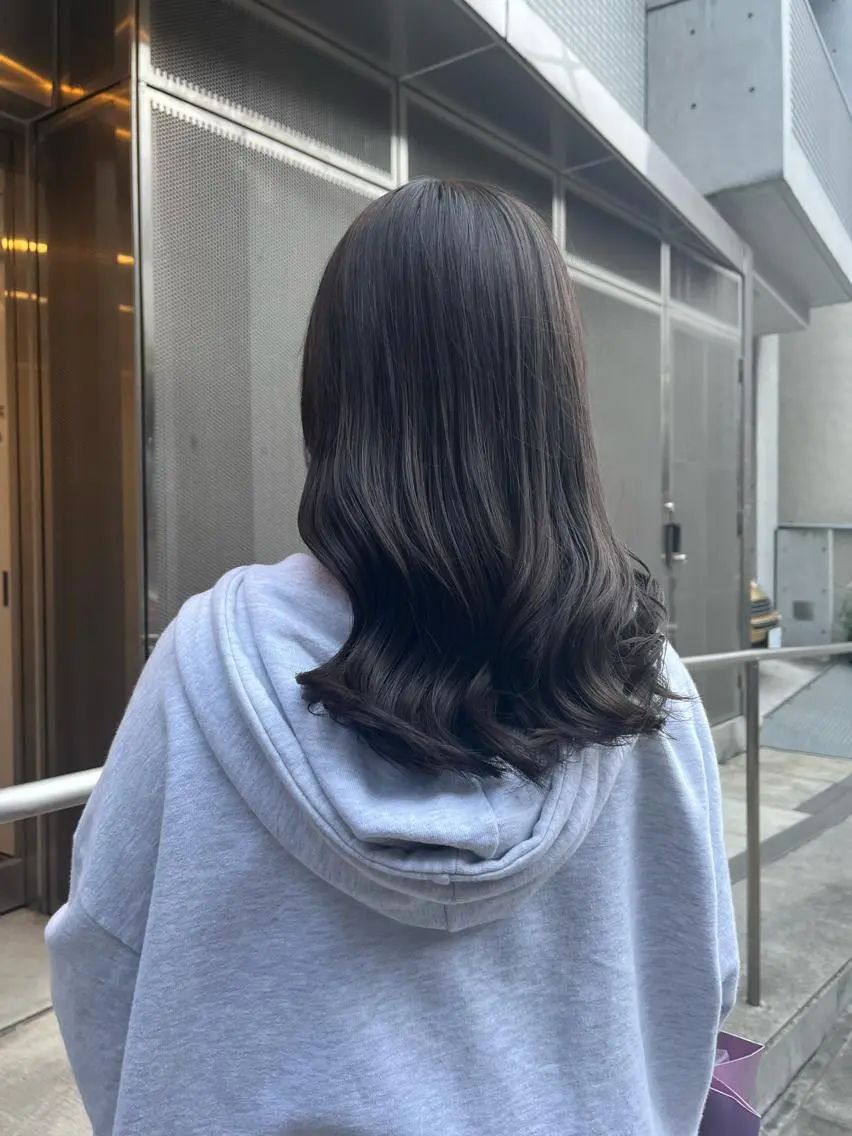セミロング カット ヘアカラー トリートメント 🎀髪質改善 そら🎀のヘアスタイル