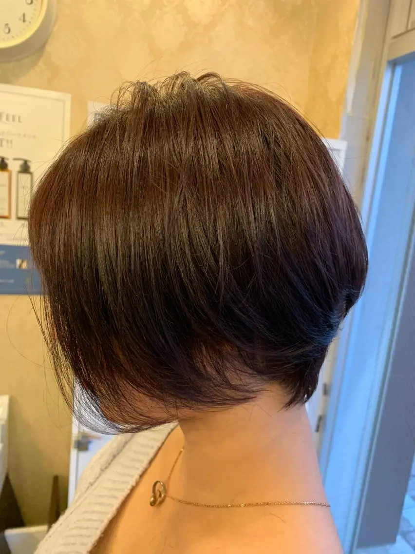 ショート カラー 勅使河原 裕生 Fiora大森のヘアスタイル