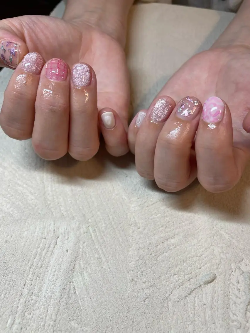 ネイル ハンドネイル 大家 小百合のネイルデザイン
