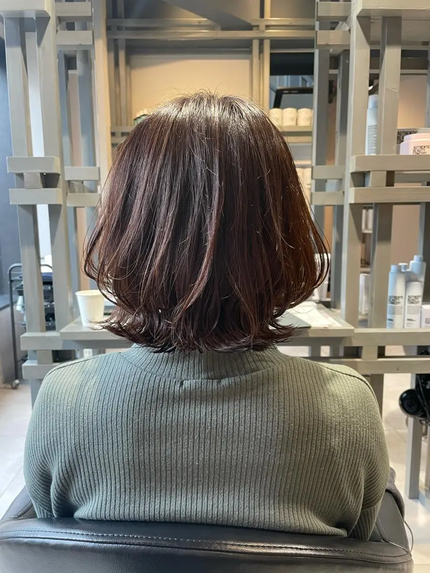 ミディアム カラー ブリーチ👩🦳/ ✂︎MANAMIのヘアスタイル