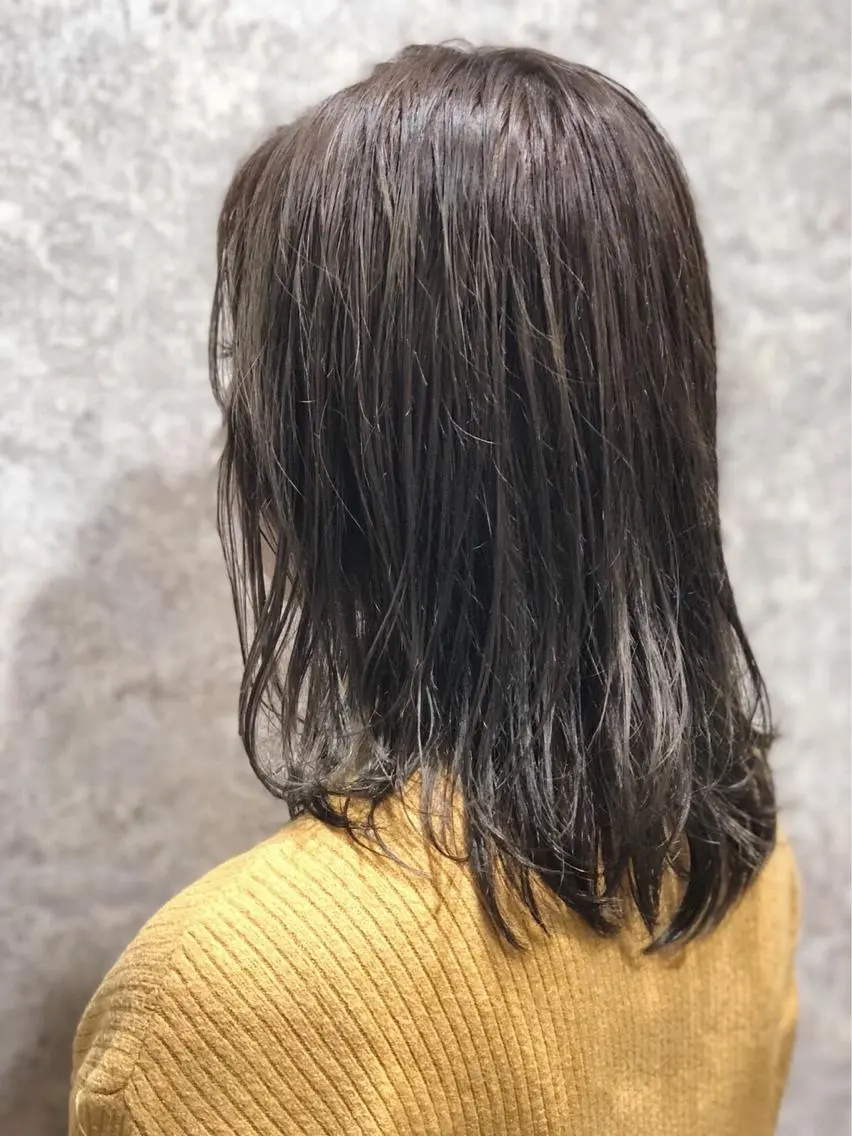 ミディアム カラー 🫟Blanco🫟 Color&Careのヘアスタイル