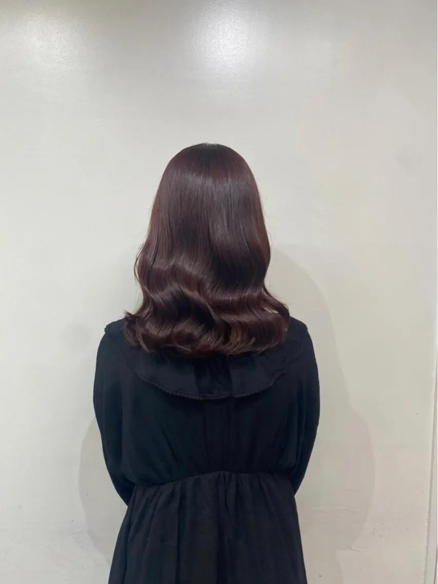 ロング カラー パーマ 🩵レイヤー✖︎ 髪質改善🩵リョウヤのヘアスタイル