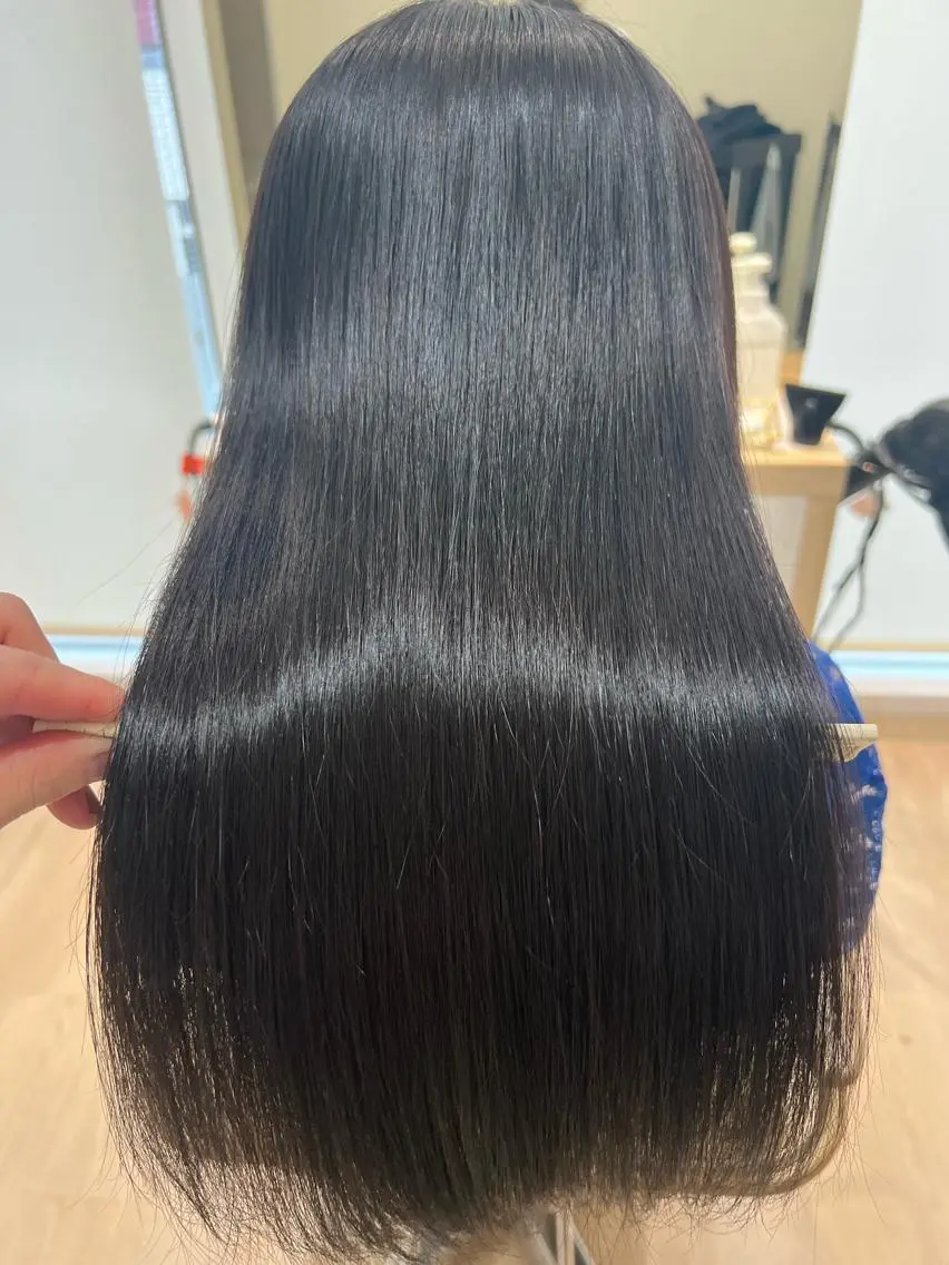 ロング カラー トリートメント 外国人対応 佐久間のヘアスタイル