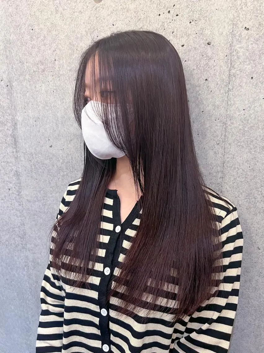 ロング カラー 宮田 凪沙のヘアスタイル