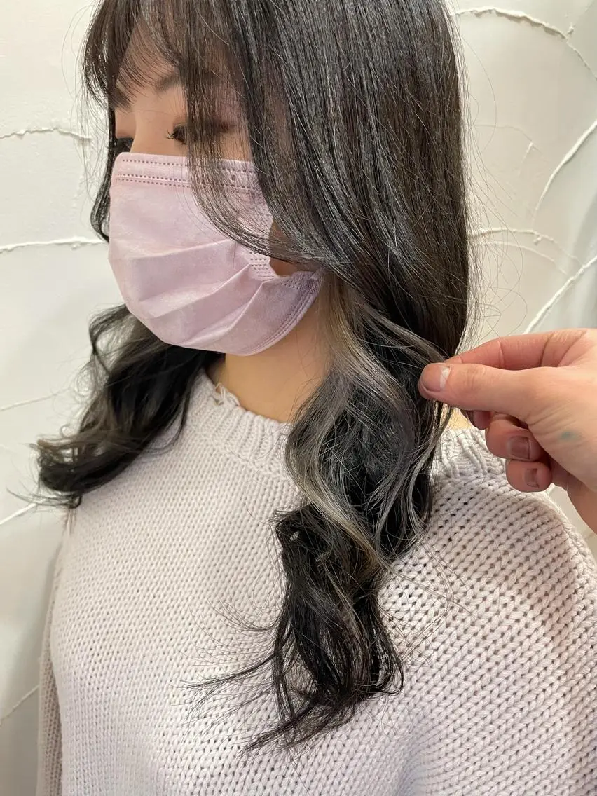 カラー ヘアカラー トリートメント ヘッドスパ 【店長】インナー指名 No.1戸塚優思のヘアスタイル