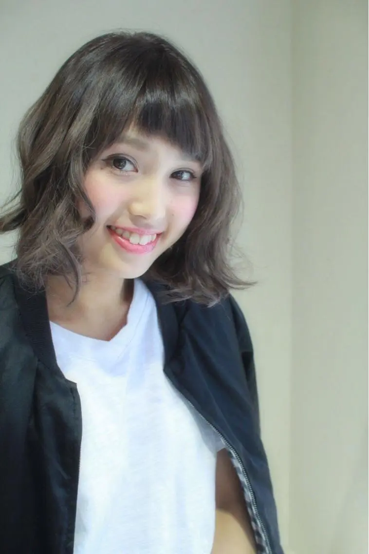 ミディアム filo   渋谷 Gishiのヘアスタイル
