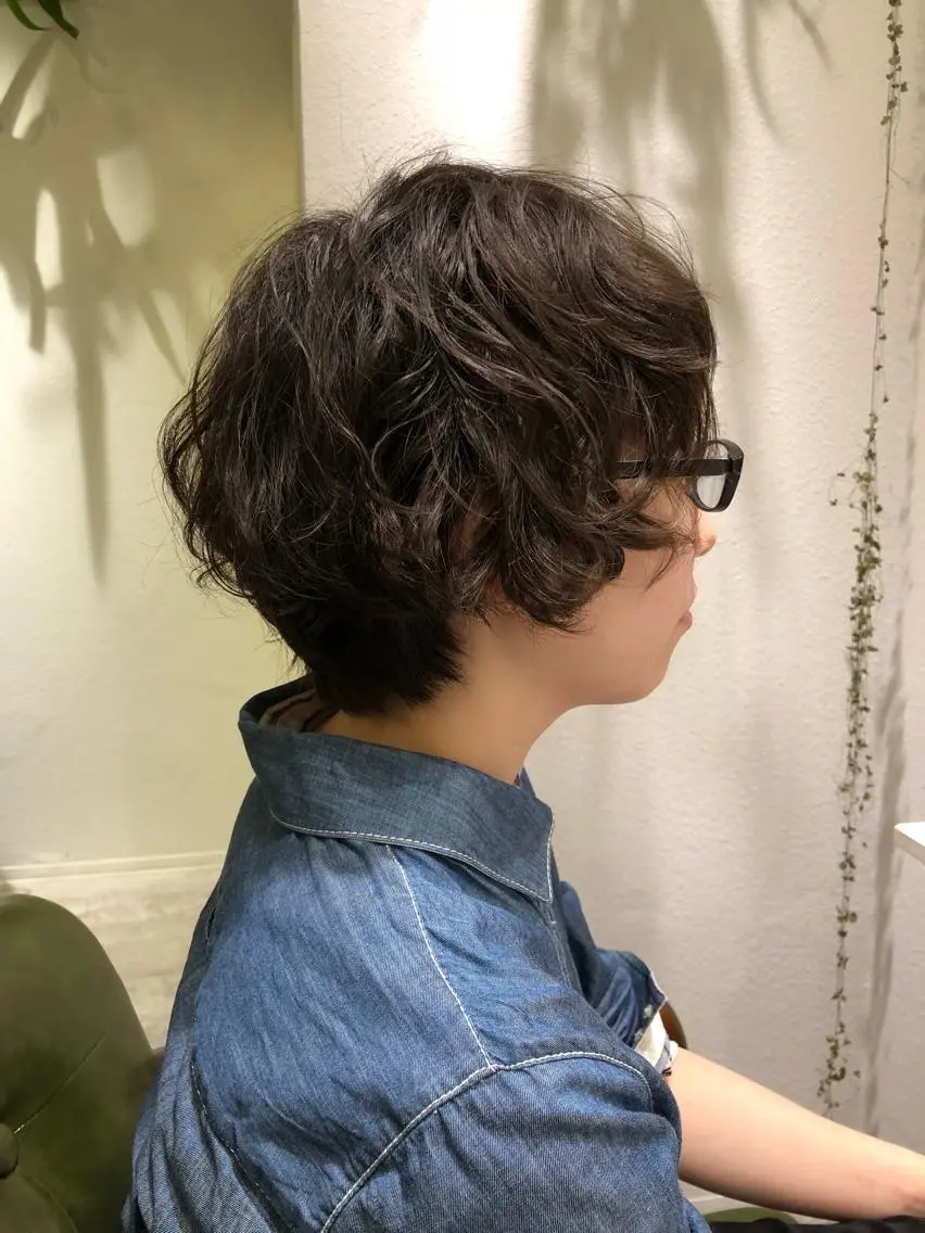 ショート パーマ カット パーマ トリートメント 吉祥寺 似合 わせcut/kanaのヘアスタイル