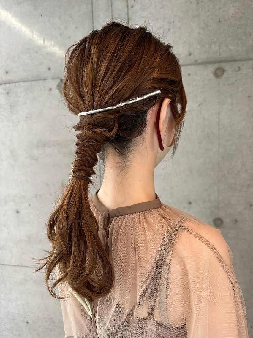 ロング ヘアアレンジ 🎀ヘアセット/艶髪 /はやしほのか🎀のヘアスタイル