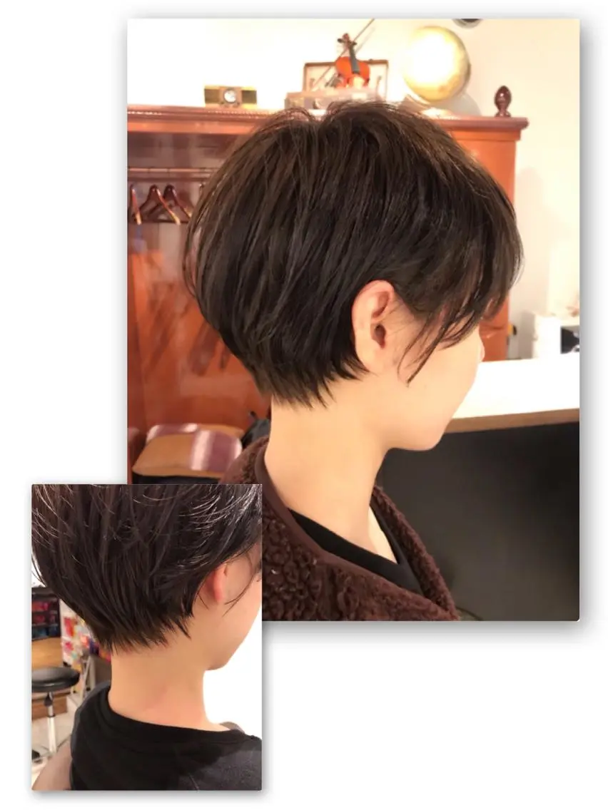 ショート カラー パーマ 二児のパパで店長な 戸田健治のヘアスタイル