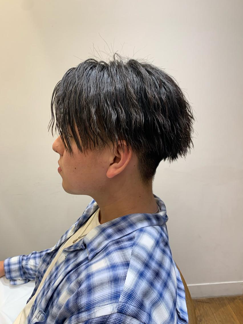 パーマ メンズ メンズパーマ メンズツイストパーマ ツイストパーマ 佐藤 宰 OZ桑野店のヘアスタイル