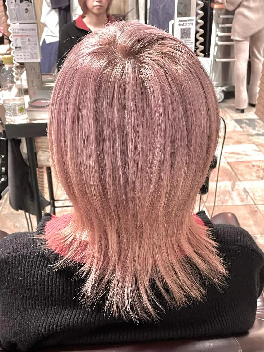 メンズ メンズウルフカット ウルフカット 榎戸 怜真のヘアスタイル