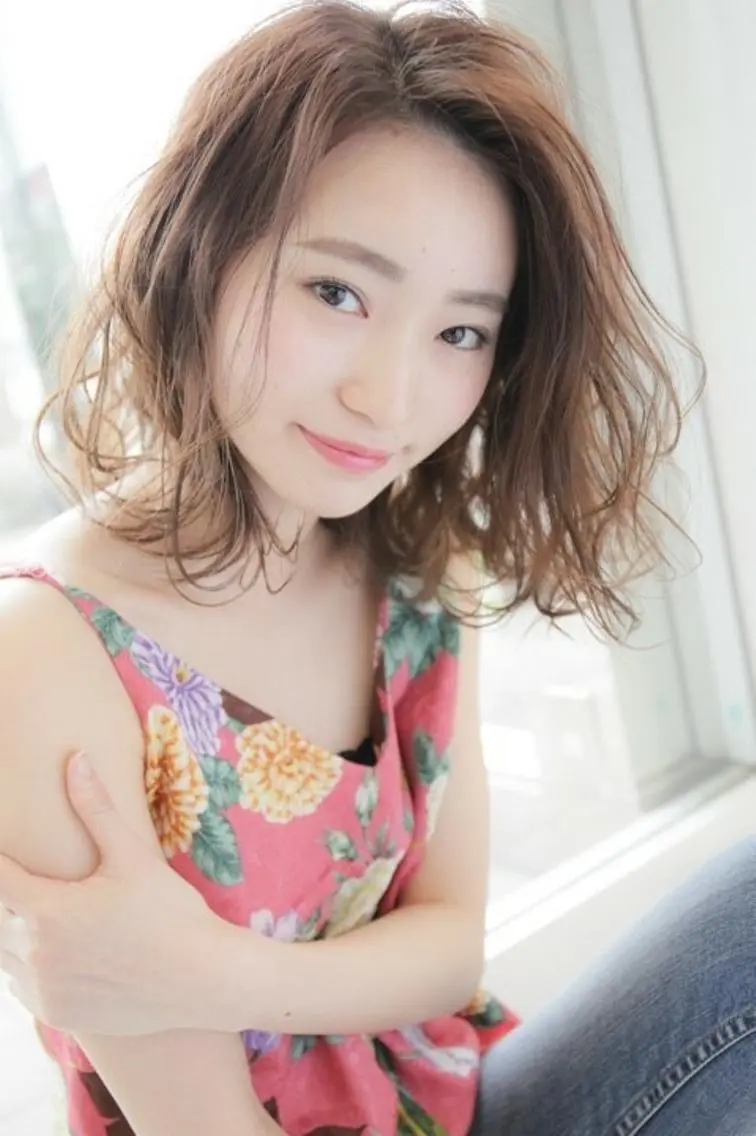 ミディアム カラー カット ヘアカラー トリートメント 🌟艶髪カラー 🌟サイトウのヘアスタイル