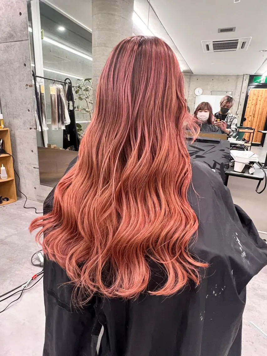 ロング カラー カット ヘアカラー トリートメント 艶髪✨ブリーチ職人 yasuのヘアスタイル